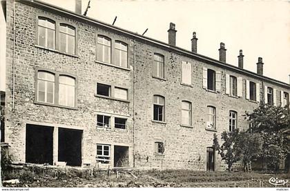 -dpts div -ref-AJ461- rhône - cours la ville - agrandissement de l ecole de garçon ( 1950 ) - ecoles - carte bon etat -