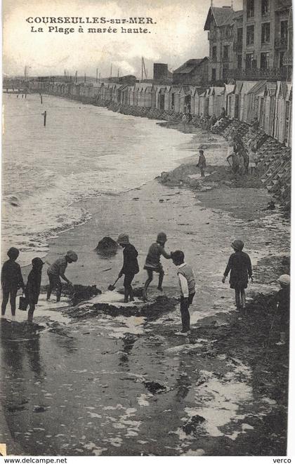 Carte postale ancienne de COURSEULLES sur MER