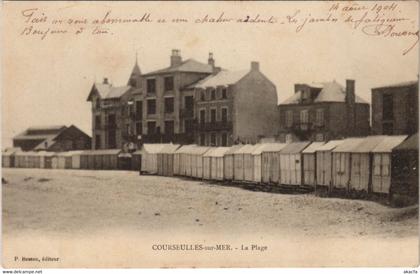 CPA COURSEULLES-sur-MER - La Plage (141209)