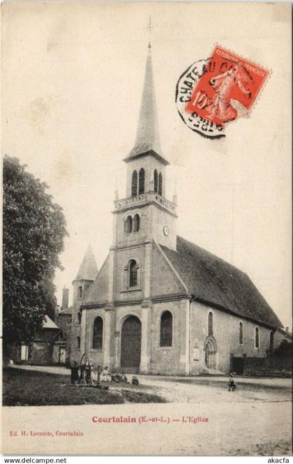 CPA COURTALAIN - L'Église (33339)