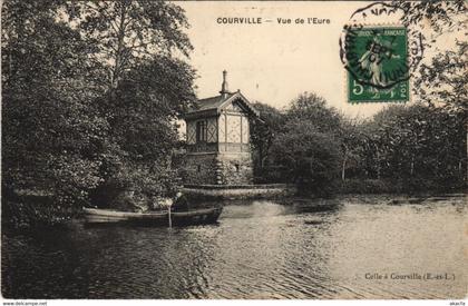 CPA COURVILLE - Vue de l'Eure (33332)