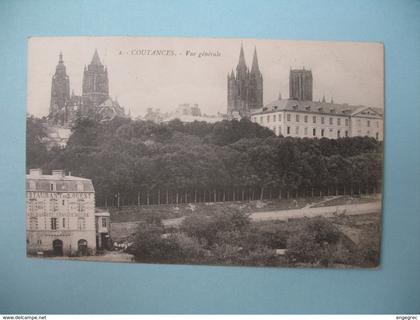 Carte Coutances - Vue Générale