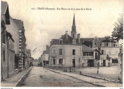 CARTE POSTALE  ancienne de CRAON