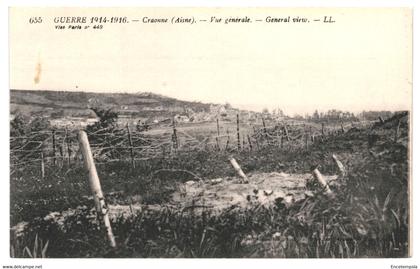 Carte Postale France-Craonne- Vue générale 1914-1916 VM37084