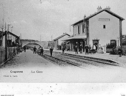 CRAPONNE-SUR-ARZON LA GARE