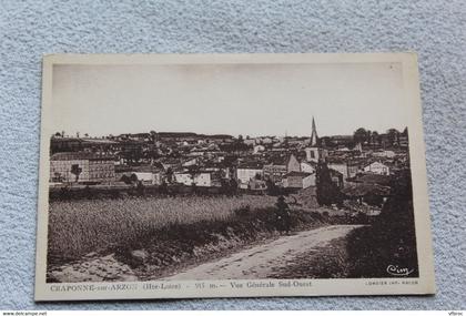 Craponne sur Arzon, vue générale Sud Ouest, haute Loire 43