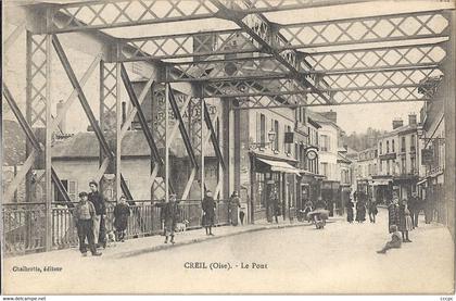 CPA Creil Le Pont