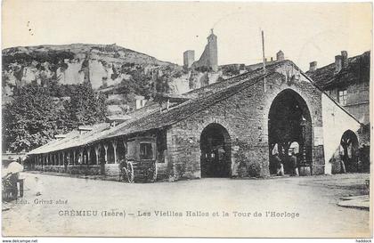 CREMIEU : LES VIEILLES HALLES