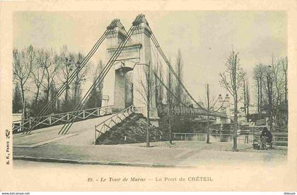 94 - Creteil - Le Tour de Marne - Le Pont de Créteil - Animée - Précurseur - CPA - Voir Scans Recto-Verso