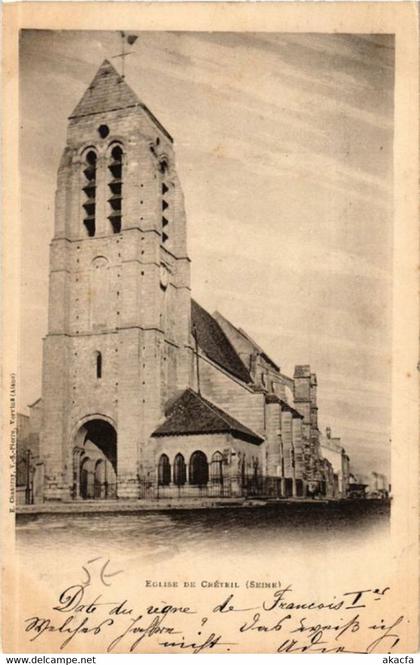 CPA AK CRÉTEIL Église de CRÉTEIL (569756)