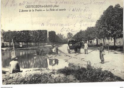 Carte postale ancienne de CREVECOEUR le GRAND