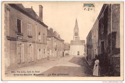 ¤¤   -   GREZ-en-BOUERE  -  La Rue Principale   -   ¤¤