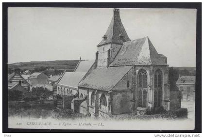 76 Criel-sur-Mer eglise abside    D76D  K76255K  C76192C RH017382