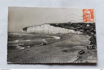 Cpm, Criel sur mer, vue générale et la plage, Seine Maritime 76