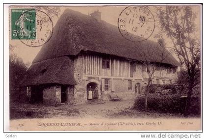 76 , CRIQUETOT L'ESNEVAL , Manoir d'Azelonde