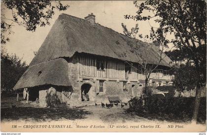 CPA Criquetot-L'Esneval Manoir d'Azelon (806211)