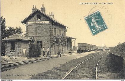 CPA Croisilles La Gare