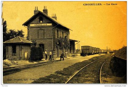 CROISILLES - La Gare