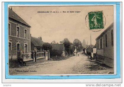 CROISILLES -- Rue de Saint léger