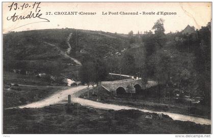 Carte Postale Ancienne de CROZANT