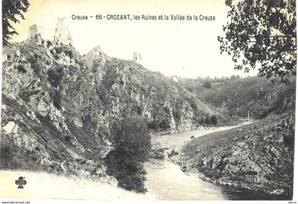 Carte postale  ancienne de CROZANT