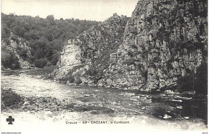 Carte postale  ancienne de CROZANT