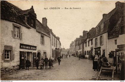 CPA AK CROZON - Rue de CAMARET (458407)