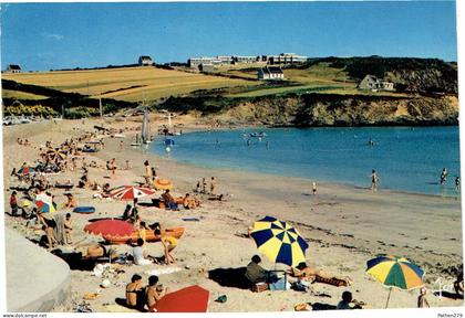 CPM FRANCE 29 FINISTERE CROZON - Morgat - La plage de Postolonec - 1973