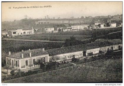 Vue générale de Cubzac les ponts TTB