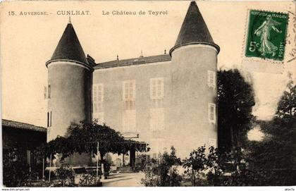 CPA Cunlhat Le Chateau de Teyrol FRANCE (1289353)