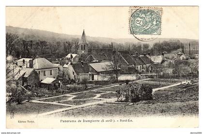 DAMPIERRE (78) - Dampierre-en-Yvelines - Panorama de Dampierre - Nord-Est - Ed. Toitot