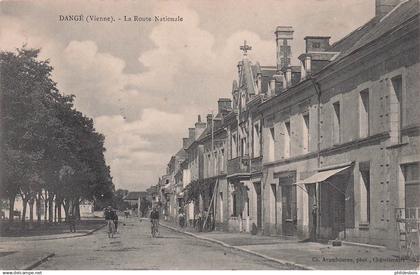 VIENNE  DANGE- SAINT ROMAIN   la route nationale