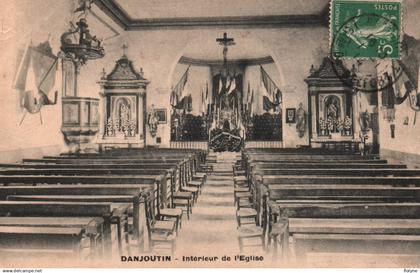 danjoutin - intérieur de l'église