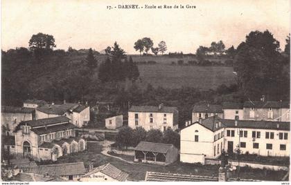 Carte postale ancienne de DARNEY