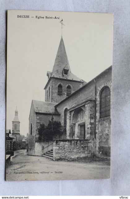 Decize, église saint Aré, Nièvre 58