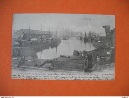 CPA    Rivage de la Cie des mines d' Anzin à Denain 1902