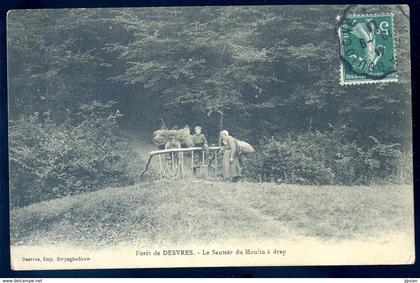 Cpa du 62  Forêt de Desvres le sautoir du Moulin à Drap   Sep17- 67