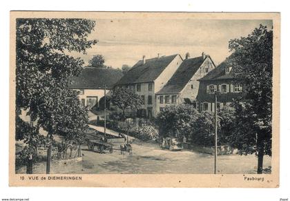 67 BAS RHIN - DIEMERINGEN Faubourg