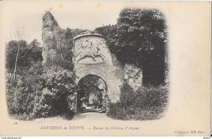 Dieppe - Ruines du Château d'Arques