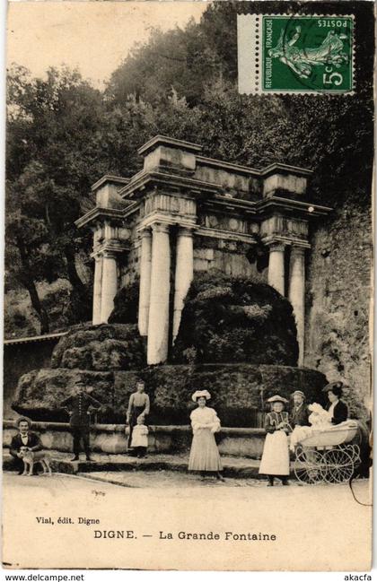 CPA Digne La Grande Fontaine (922055)