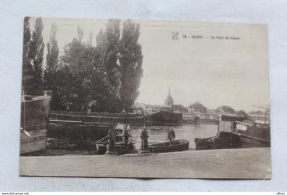 Cpa 1916, Dijon, Dijon, le port du canal, Cote d'Or 21