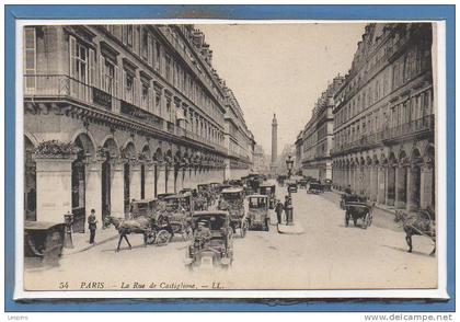 75 - PARIS - 01 Arr. --  La rue Castiglione