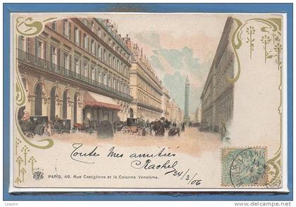 75 - PARIS - 01 Arr. -- rue Castiglione