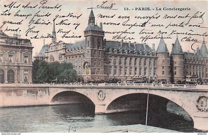 75 - PARIS -01 - la Conciergerie - 1904