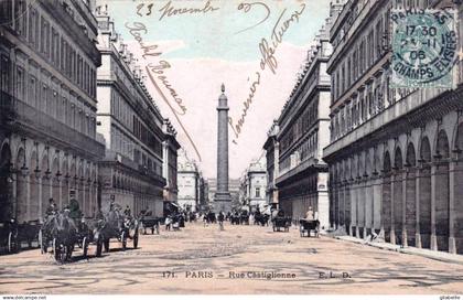 75 - PARIS 01 -  rue Castiglione