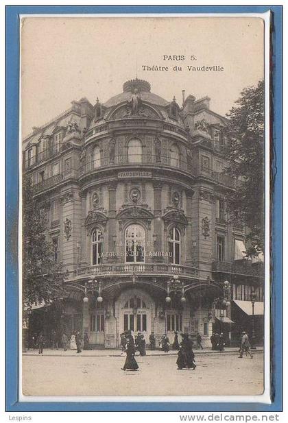 75 - PARIS - 02 Arr. -- Théâtre du Vaudeville