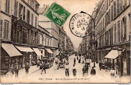 (28/11/24) 75-CPA PARIS - 3-4ème ARRONDISSEMENT - RUE DE TURENNE