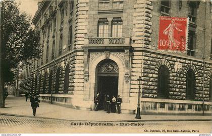 PARIS 04 arrondissement   caserne des celestins Etat major Garde republicaine