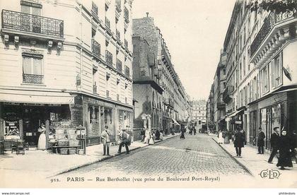 PARIS 05 arrondissement  rue berthollet