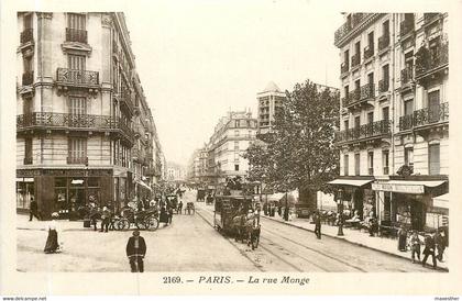 PARIS 05  la rue Monge